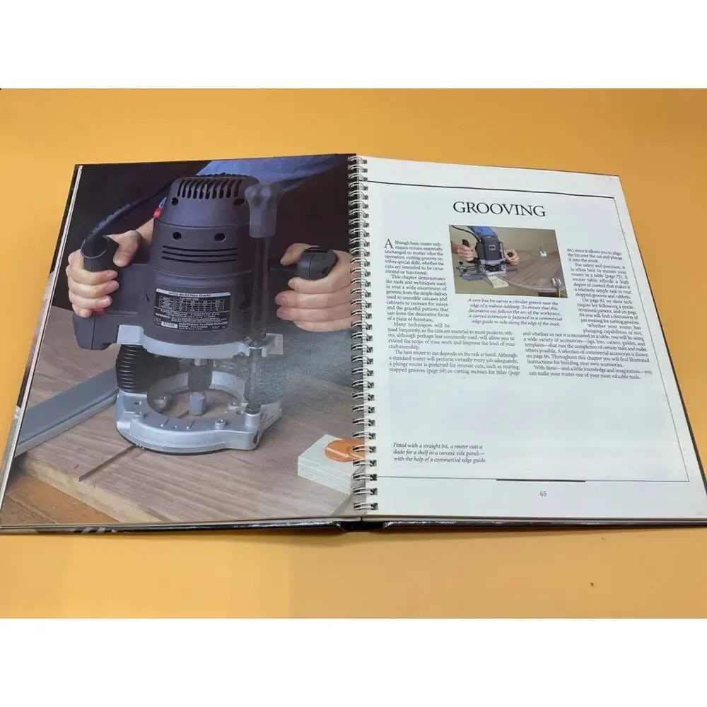Vintage‎ 1993 The Art of Woodworking - Routing and Shaping Hardcover Time-Life